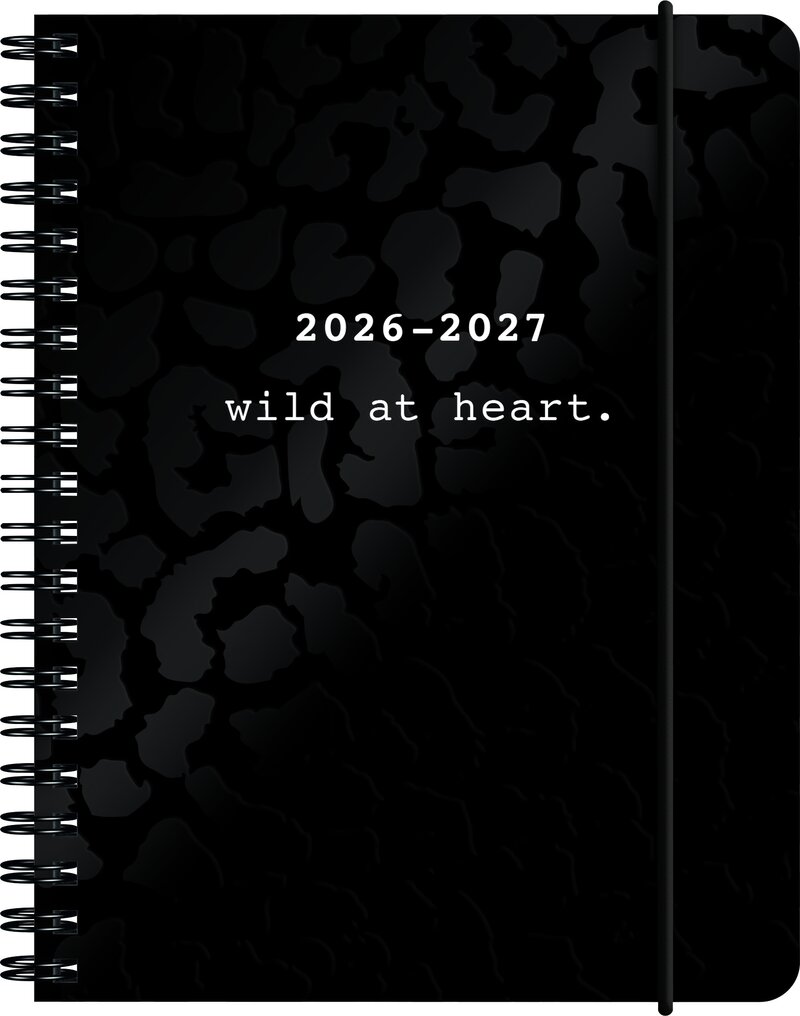 Elevkalender A6 Black FSC Almanacksförlaget