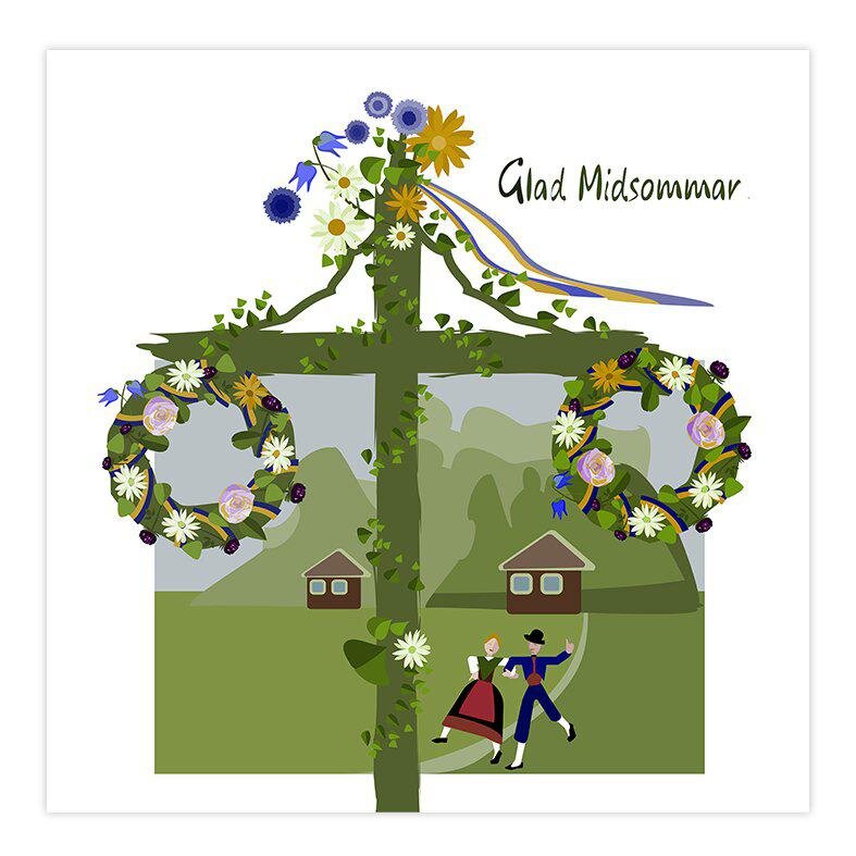 Matservetter 20pMidsommarstång