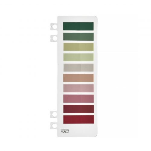 KOZO Indexflikar 10-pack Grön/Rosa