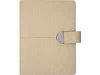 Weekly A5 sleif konstläder Beige- 5370