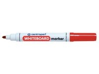 Whiteboardpenna CENTROPEN rund röd
