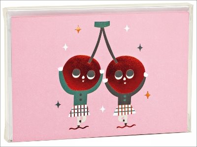Cherry Dancers Big Notecard Set
