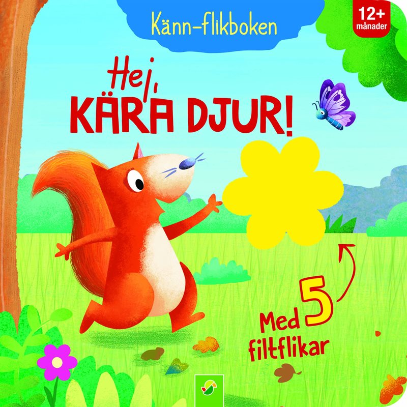 Hej Kära djur! bok med flikar