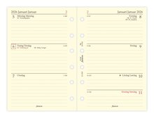 Filofax Pocket Refill 2026 Årspaket. Språk svensk/dansk/norsk