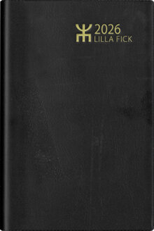 Lilla Fick · 7,2 x 10,2 cm · 232 sidor · Plast · Svart · Inbunden · 1 vecka/uppslag