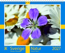 Väggkalender Sverige Natur Almanacksförlaget