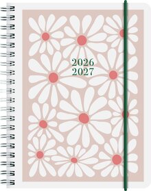 Elevkalender A6 Daisy FSC Almanacksförlaget