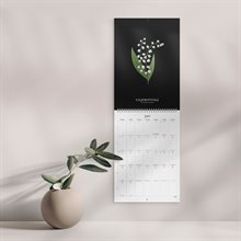 Väggkalender 2026 Illustrerad blomster