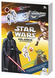 Star Wars: Målarbok med klistermärken